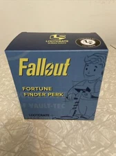 NEW Fallout - Fortune Finder Perk Figure - LootCrate Exclusive 2018
