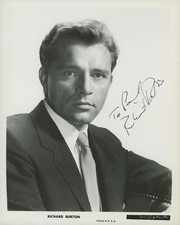 RICHARD BURTON Signed Photograph - Stunning Film & TV Actor - 10"x8" reprint