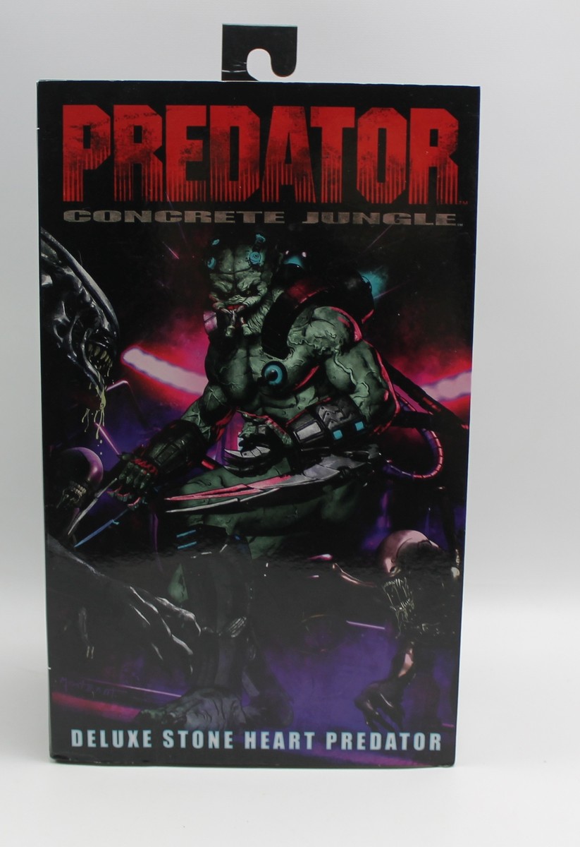 Predator Deluxe Stone Heart Predator Concrete Jungle NECA Predator Deluxe Stone Heart Predator Concrete Jungle NECA