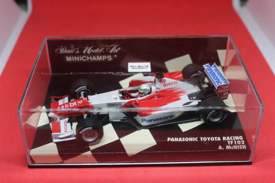 1/43 Panasonic Toyota Racing TF102 (2002) - #25 A. McNish - MINICHAMPS - Immagine 2 di 3