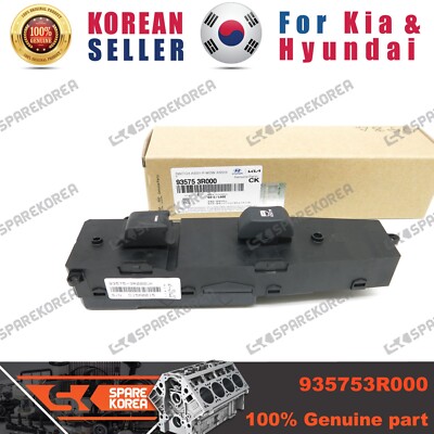 Genuine/OEM 935753R000 SWITCH ASSY-P/WDW ASSIST for Kia K7 