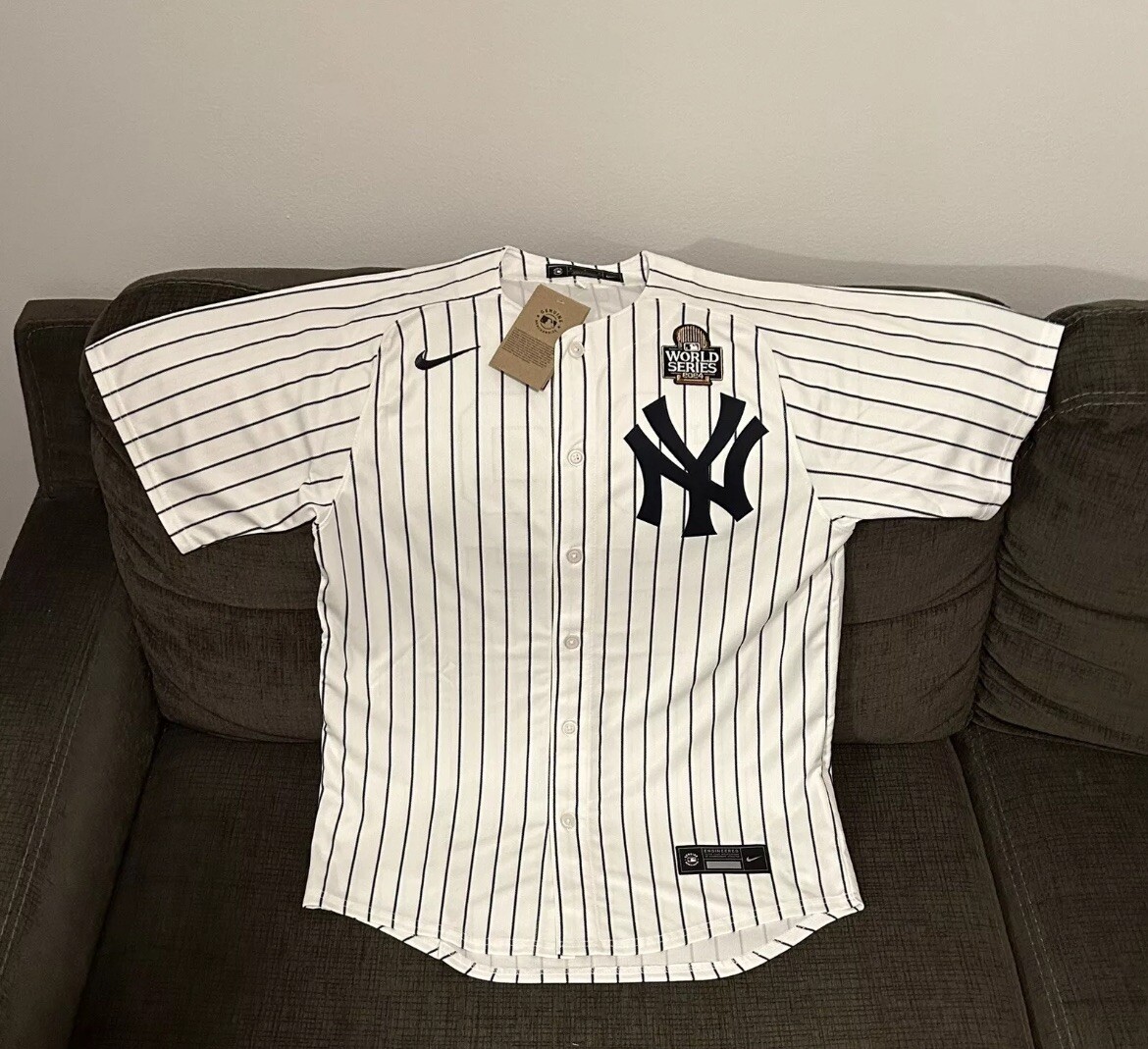 Nike Authentic New York Yankees Aaron Judge #99 World Series 2024