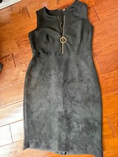 CALVIN KLEIN 👗  WOMENS ELEGANT DRESS OUTFIT SIZE LARGE  12 MUST SEE PERFECT!