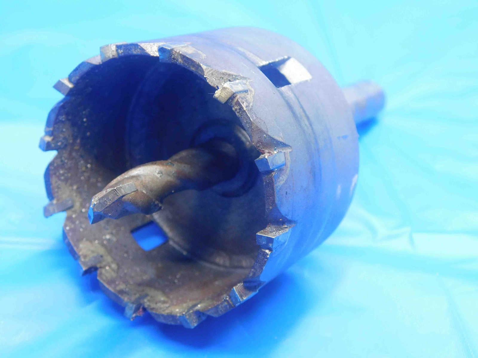 RELTON CARBIDE TIPPED HOLE CUTTER 2 1/4" DIAMETER 1/2 SHANK MADE IN USA 2.250