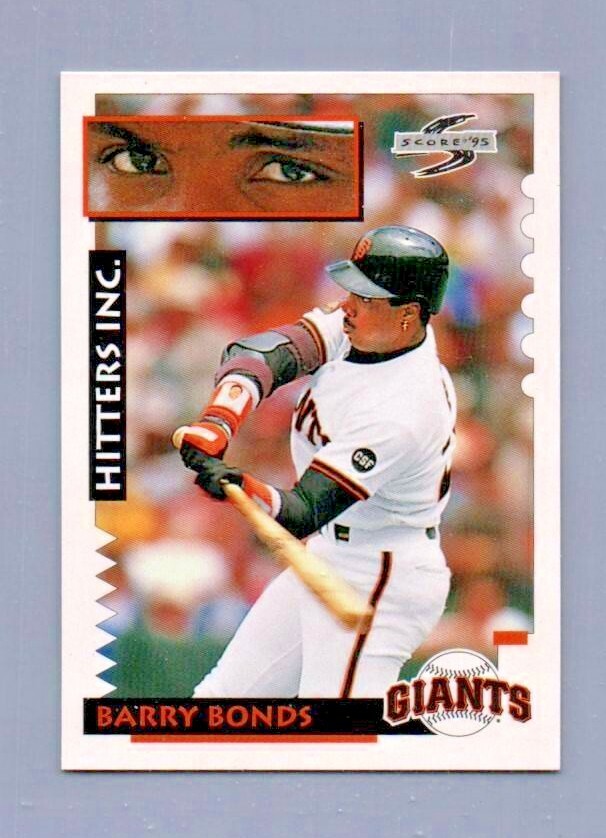 1995 Score #562 Barry Bonds HIT - San Francisco Giants | eBay