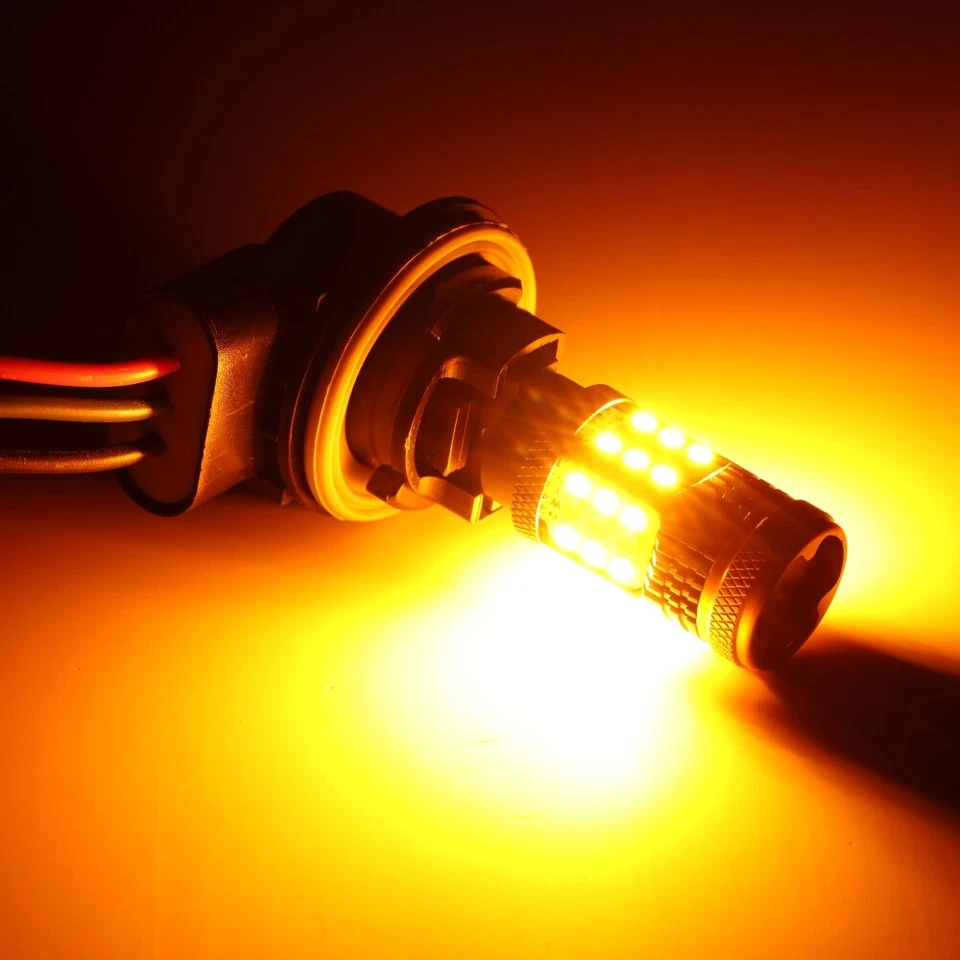 Luces de señal de giro LED AUXBEAM Canbus blanco ámbar para Dodge Ram 1500 2500 3500 Foto 3 de 4