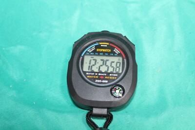 Sportwatch ZSD-009 Stop Watch Timer Clock Water Resistant w