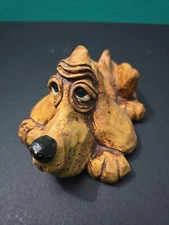 Vintage 1980 Shade Tree Creations vernon  Hound Dog Made In USA Florida