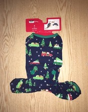 New Doggie Christmas Tree Pajamas Size Small Up To 25lbs 12"