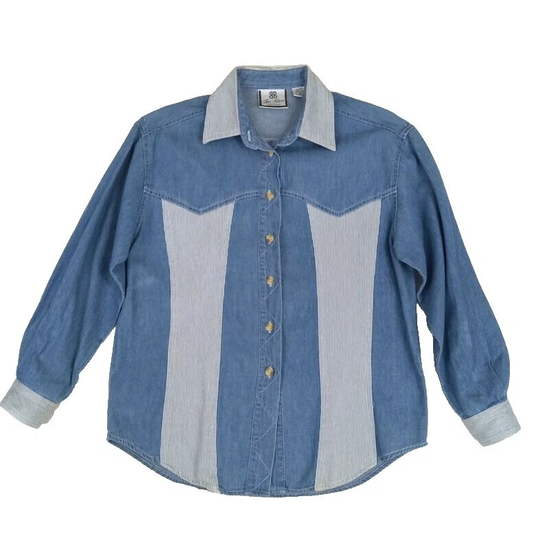 Bill Blass Striped Tops for Women