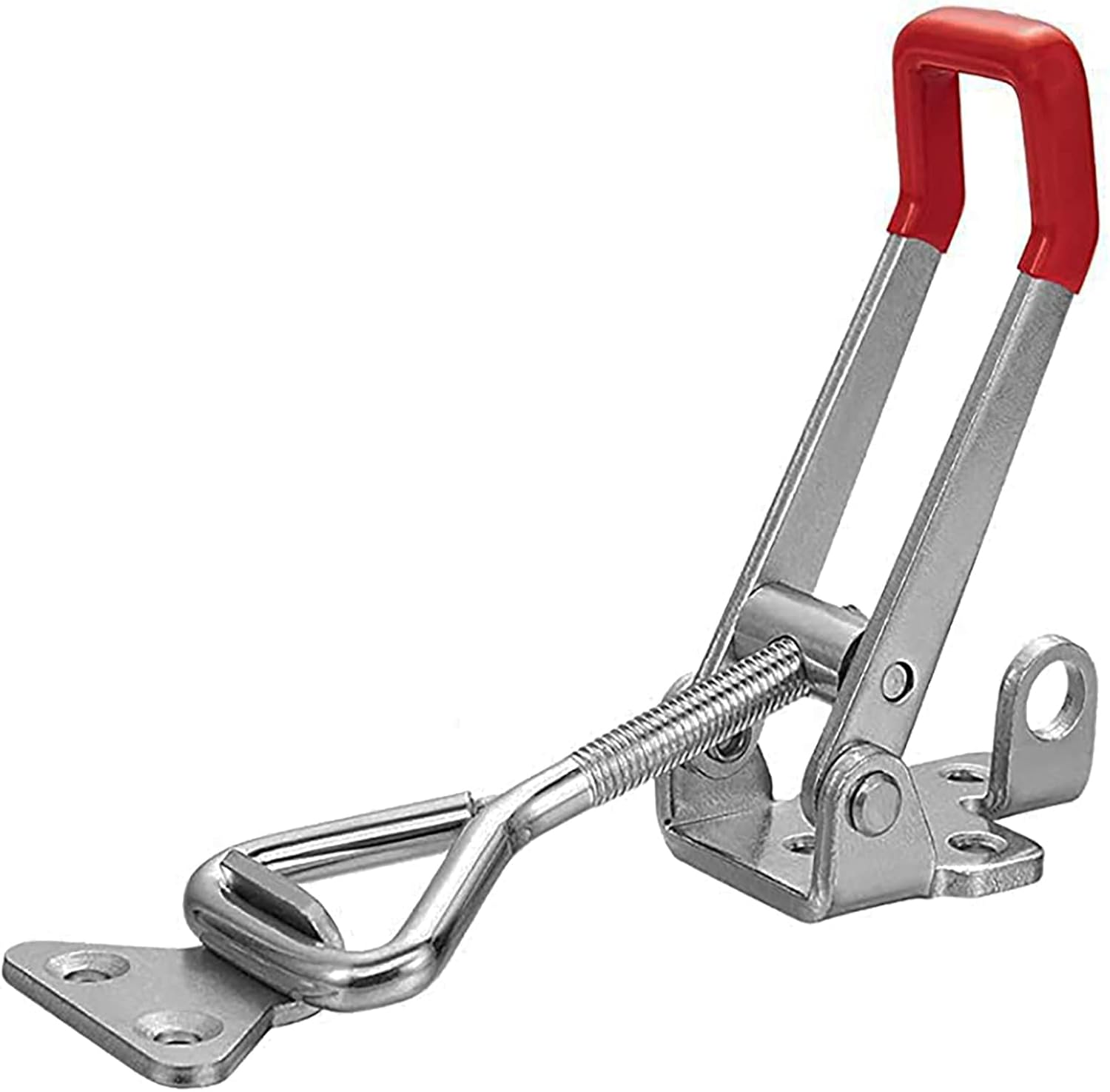 2 Pack Adjustable Metal Toggle Latch Clamps 100KG/ 220Lbs Capacity Heavy Duty Qu