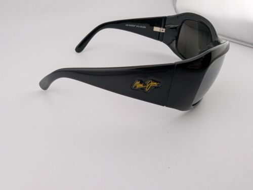Maui Jim Brille, nur Gestell, MJ 134-02 schwarz, Kunststoff, Made in Italy - Bild 8 von 14