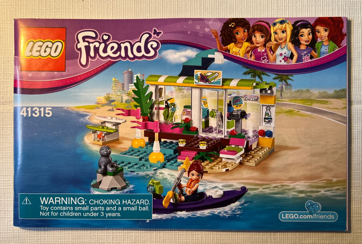 Lego friends surf shop instructions new arrivals