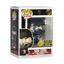 Funko Pop Mortal Kombat Movie Sub-Zero Glow In The Dark Exclusive
