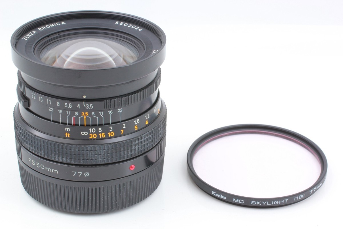 Exc++++】 Zenza Bronica ZENZANON PS 50mm f/3.5 Lens For SQ A