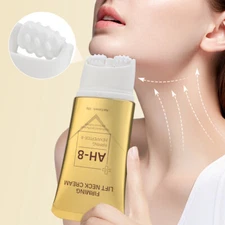 AH-8 Firming Neck Cream for Crepey Skin Body Care Comfort with Massage Roller