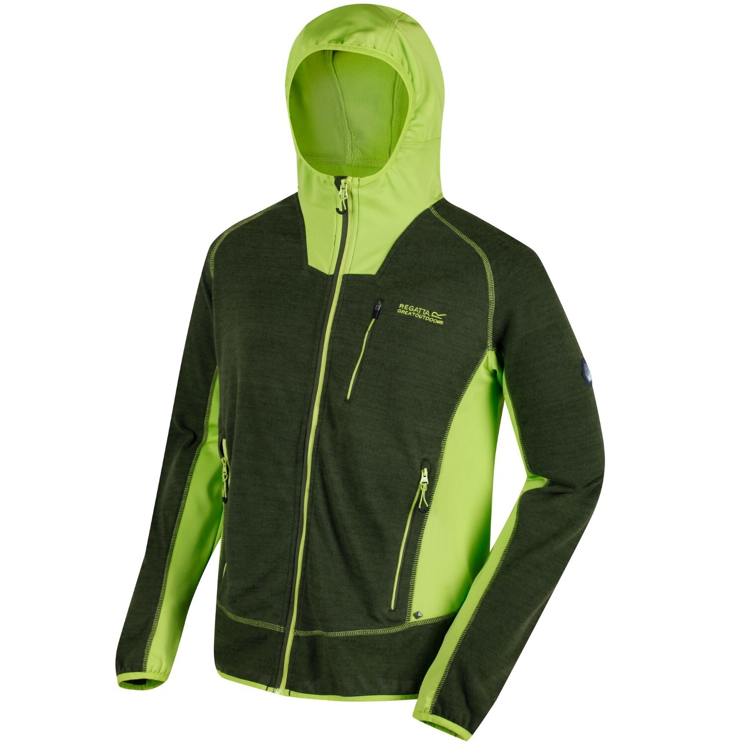 Regatta Strickfleecejacke Strickjacke Fleecejacke Herren Mnner Jacket mit Kapuze 8590₽