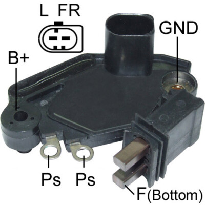 New Alternator Voltage Regulator 2542349, 593406, YM3634VFP2, M641  