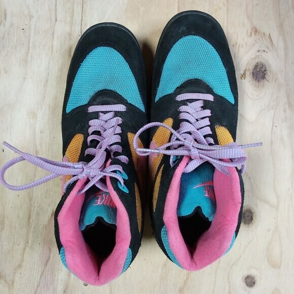 Nike ACG Caldera Neon Color Block Hiking Boots Shoes | eBay