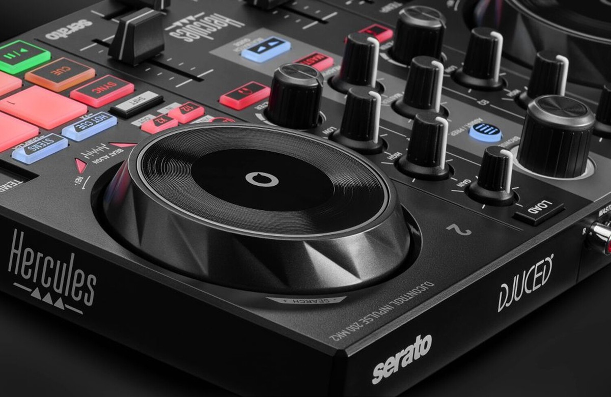 Hercules DJControl Inpulse 200 MK2 2-Deck DJ-Controller Mischpult 