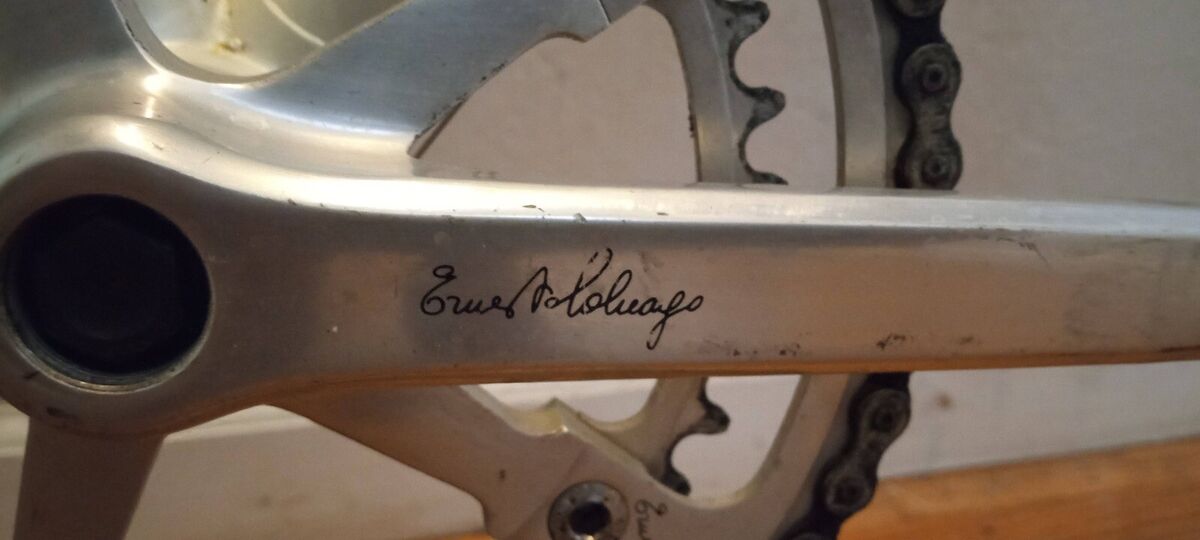 VINTAGE COLNAGO International Road bike 57 CM Pearl White VINTAGE COLNAGO International Road bike 57 CM Pearl White