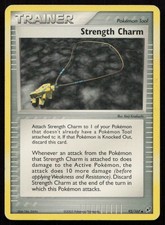 Strength Charm 92/107 Uncommon Deoxys Pokemon Heavily Played on eBay