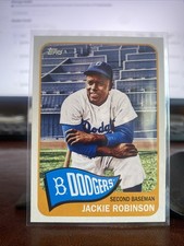 Jackie Robinson DODGERS HOF 2023 Topps Archives Baseball Card #164 2nd Base