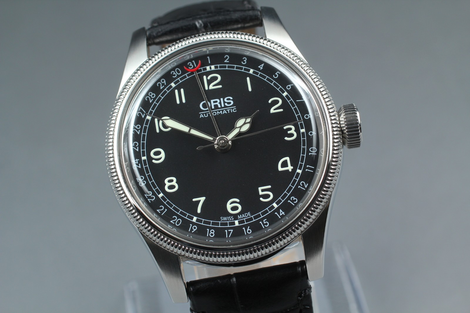 Oris Big Crown Pointer Date 7696 Black Automatic … - image 6