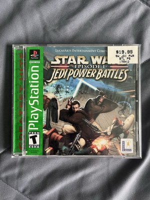 Star Wars: Episode I Jedi Power Battles  Sony PlayStation 1 PS1