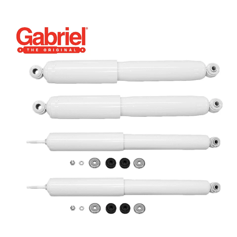 Kit de amortiguadores delanteros y traseros Gabriel para Jeep Wrangler YJ 1987-1995 (juego de 4) Foto 2 de 4