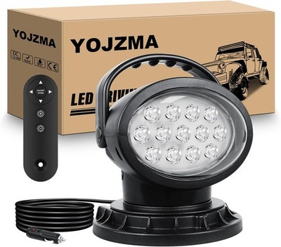 38W LED Strahler ferngesteuert, LED Arbeitsleuchte 360° drehbar mit St Modus