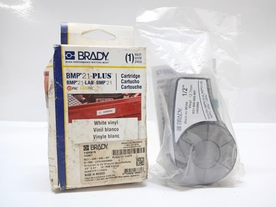 BRADY M21-500-595-WT 24533860 Schwarz Auf Weiß Vinyl 1/2'' Patrone 12,7MM