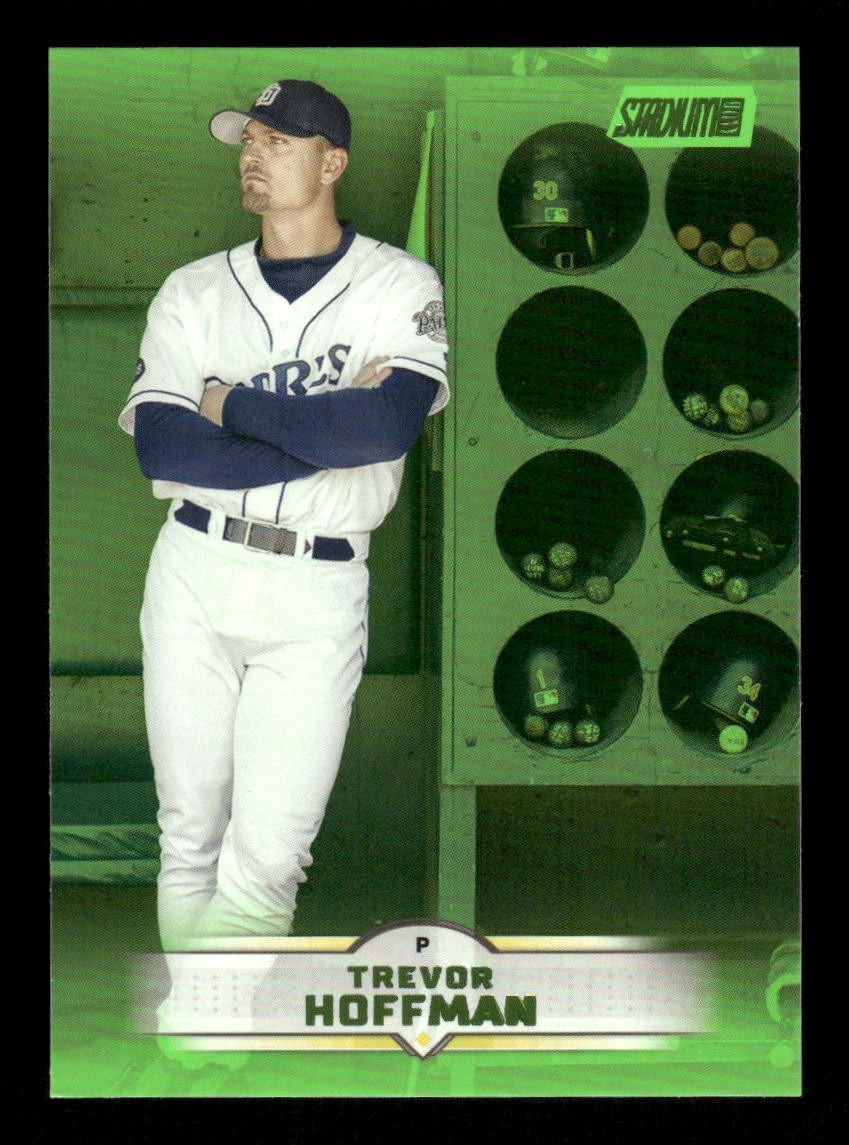 2025 Topps Stadium Club Trevor Hoffman #192 Lime Green Foil