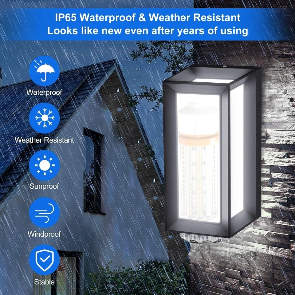 1000W Equivalent LED Corn Light Bulb, 100W Led Corn Bulb 5000K Daylight White... - Image 4 of 4