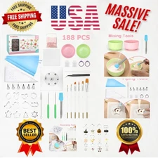 Comprehensive 188-Piece Cookie Decorating Supplies Set with Gift Box | Bake Joy