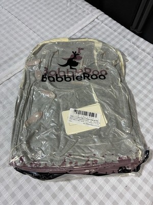 BabbleRoo Diaper Bag Backpack Dark Gray NWT