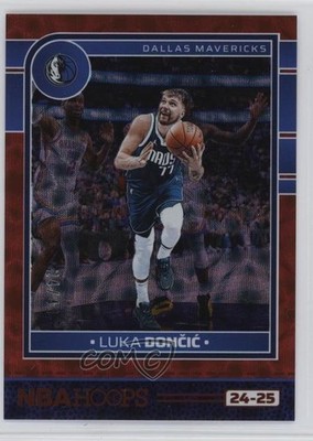 2024-25 Panini NBA Hoops Red Scope 24/49 Luka Doncic Luka Dončić #115 13ux