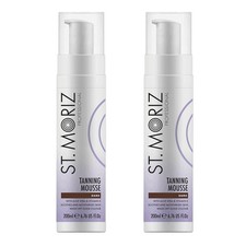 St. Moriz Professional Tanning Mousse, Dark, 6.76 oz Pack of 2 