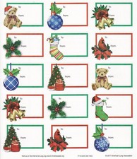 117-1.7x, 2017 ALA Christmas Seal Designs Gift Tags, R18-CSCS-TAG-GEN