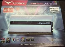 Team Group TForce Xtreem ARGB White 64GB DDR4 RAM 3600MHz TF13D464G3600HC18JDC01