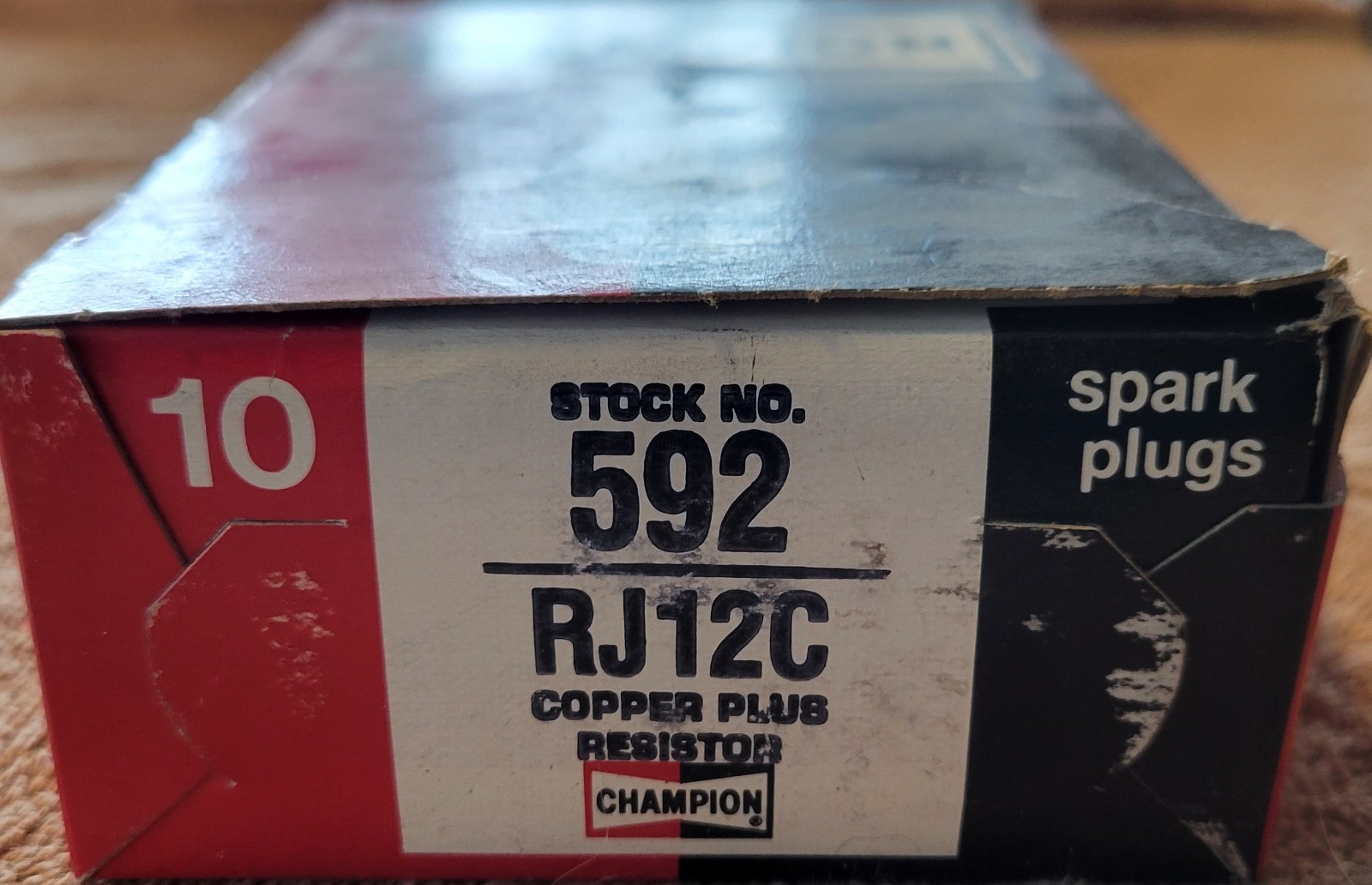 Champion 592 Copper Plus Spark Plug RJ12C - 10 Pack - Small Engine NOS 