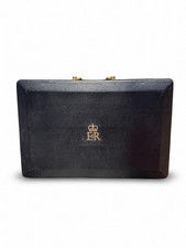 Rare Queen Elizabeth 2 British Government Ministerial Black Despatch Box