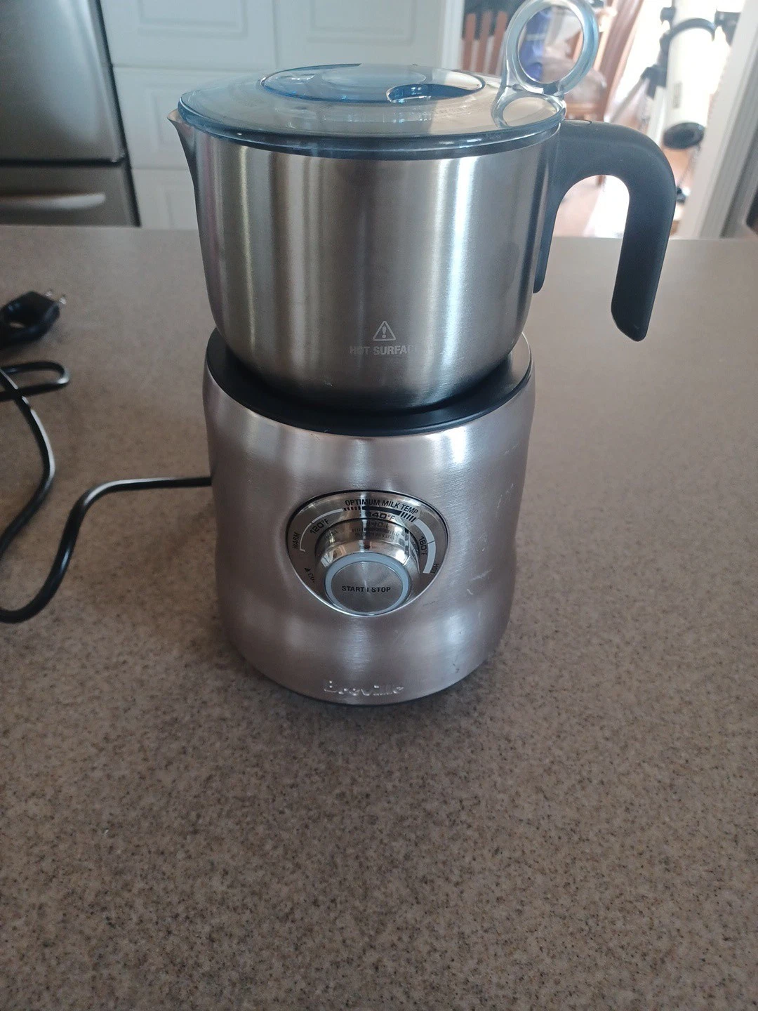 Breville Milk Cafe Frother Brushed Stainless Steel BMF600XL ~Tested~One Whisk~
Opens in a new window