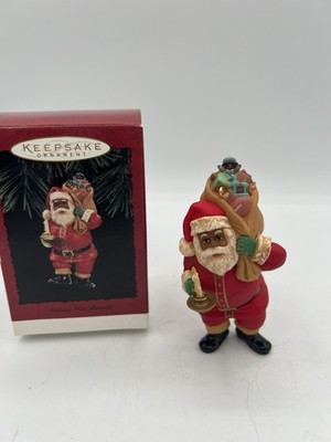   Hallmark Keepsake Ornament 1996   Making His Rounds   Santa Series   MIB  
