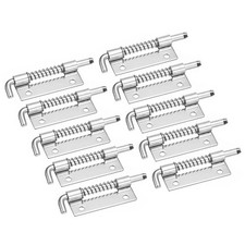 Spring Loaded Latch Pin, 10Pcs 2.83" - Stainless Steel Right-Handed with Hole
