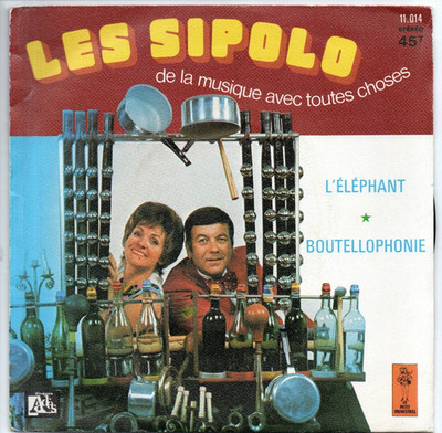 45 t. Single 1977 - Les SIPOLO - Musik mit allen Dingen - Der Elefant