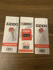 Zippo 2 Flint And 1 Wick Value Pack (12 Flints & 1 Wick)