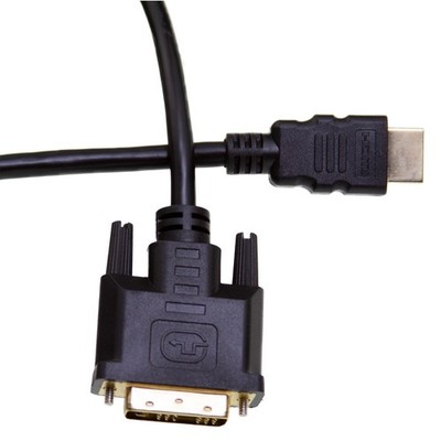 6FT High Speed HDMI Cable to DVI Adapter Cable 6ft  Black 2404