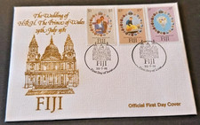 Fiji 1991 Royal Wedding First Day Cover