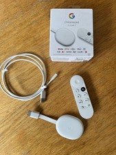 Google Chromecast 4k  with Google TV Model GZRNL, Schnee